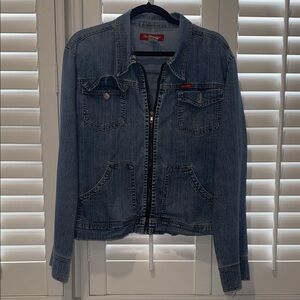 Classic Blue Denim Jacket for Women